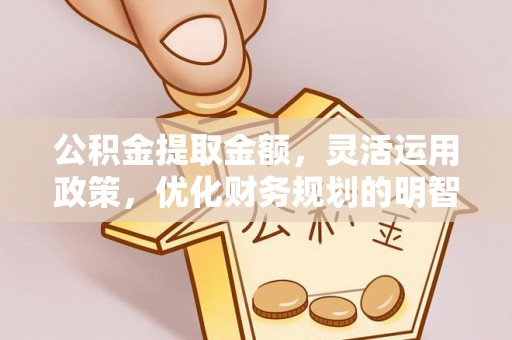 东坑公积金提取金额，灵活运用政策，优化财务规划的明智选择